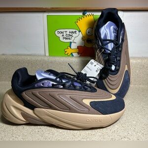 NEW w/o Box Adidas Ozelia Trace Brown Legend Ink Sneakers Women’s Sz 7